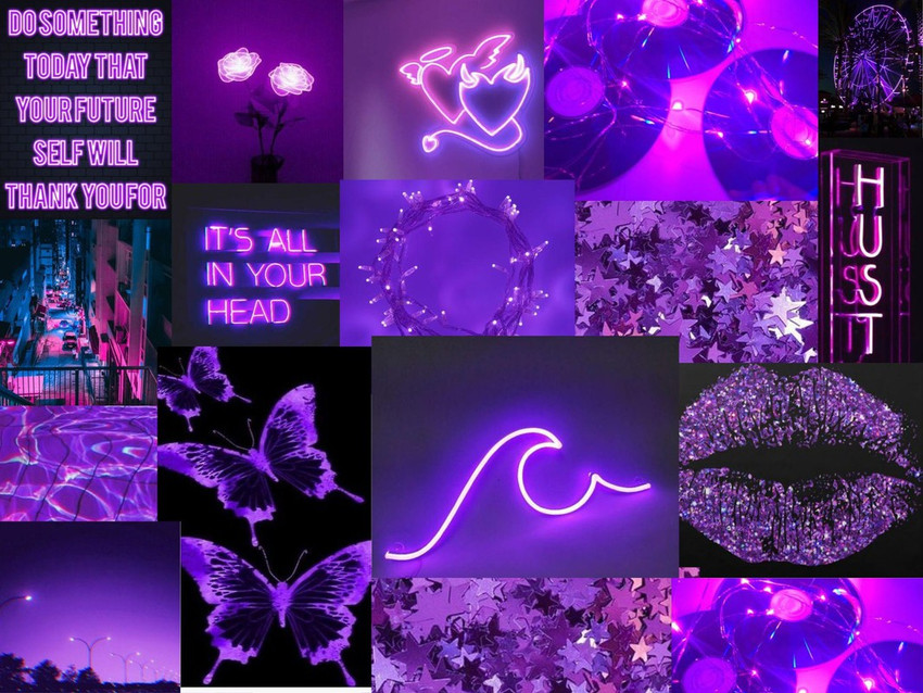 1242x2688 Neon Lights Purple Iphone XS MAX HD 4k Wallpapers, Images,  Backgrounds, Photos and Pictures