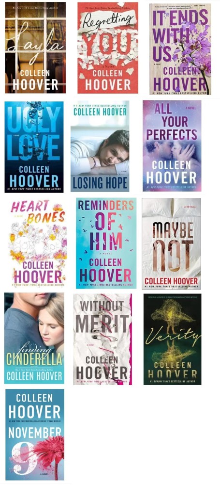 The Complete Collection Of Colleen Hoover Top 23 Books Set (Paperback,Brand  New)