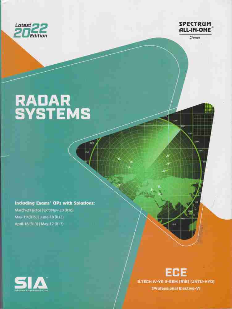 Radar Systems B.Tech IV Year II Sem ECE R18 Professional