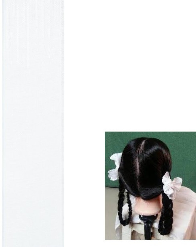 MYYNTI Nylon Hair Ribbon for School Girls Accessories Multi-Purpose 10  meter White Nylon Ribbon Price in India - Buy MYYNTI Nylon Hair Ribbon for  School Girls Accessories Multi-Purpose 10 meter White Nylon