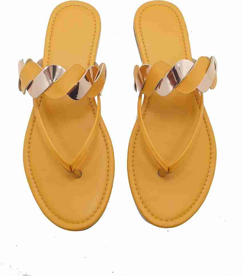 Yellow sandals for online women