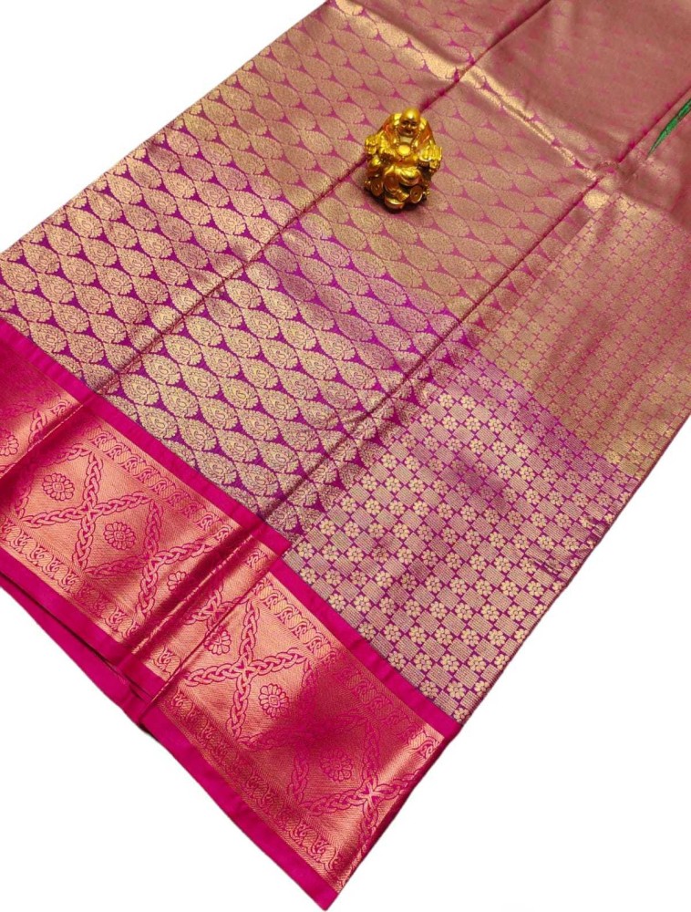 Fanciable Heavy Jacquard All Over Designer The Body With Rich Border &  Pallu Party Wear Pattu Saree For Womens Online Shopping - RJ Fashion