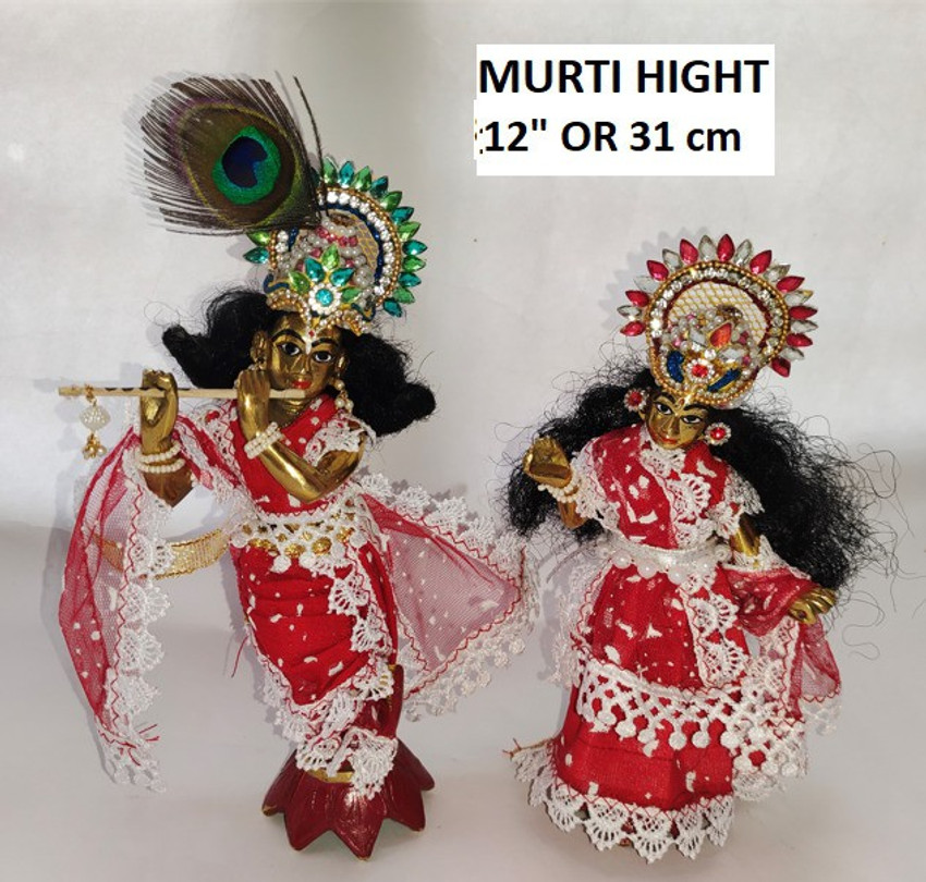 Dress for radha krishna idol online