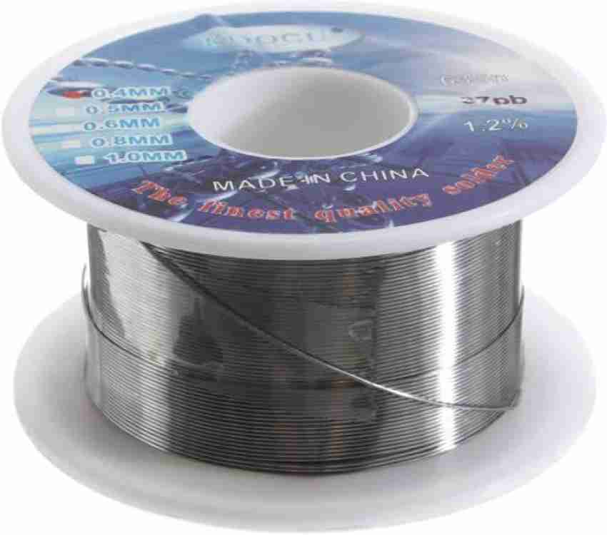 Buyyart New 0.4 mm 30G Tin Lead Rosin Core Solder Soldering Wire Reel 25 W  Temperature Controlled Price in India - Buy Buyyart New 0.4 mm 30G Tin Lead  Rosin Core Solder