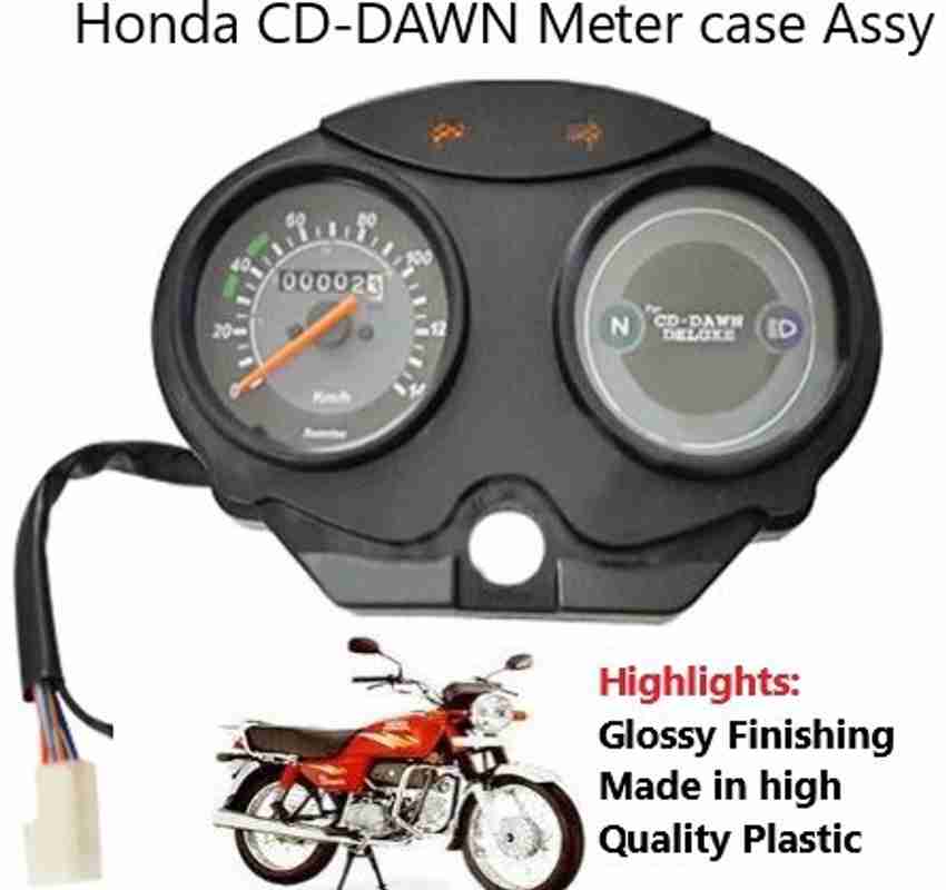 Mvaeshop Honda CD DAWN Meter case Assy Analog Speedometer Price in