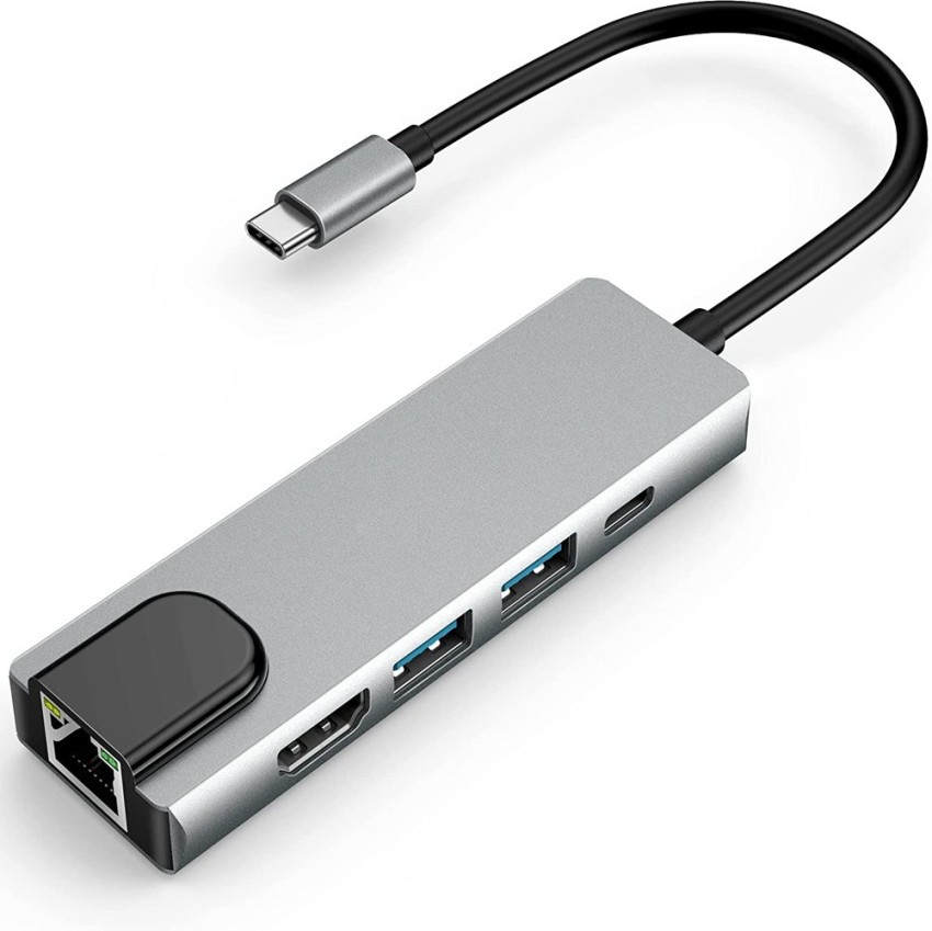 USB-C Power Hub with Ethernet Port