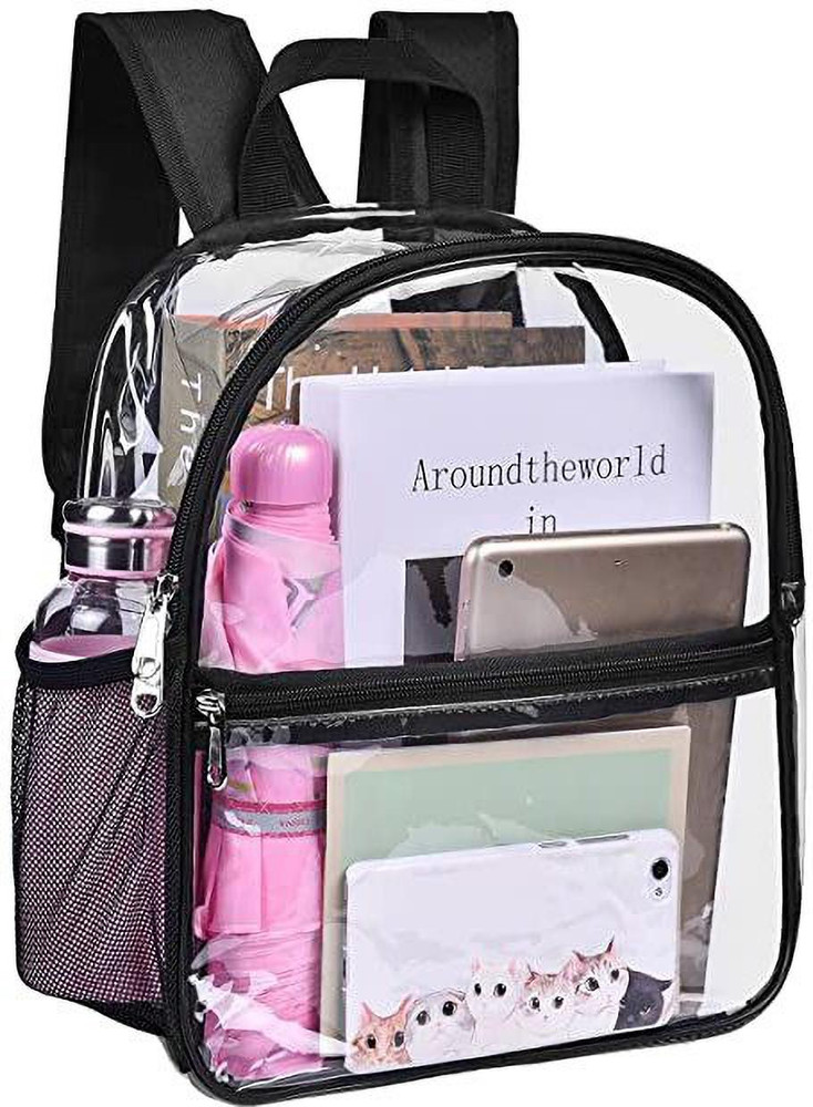 Transparent backpack discount mini