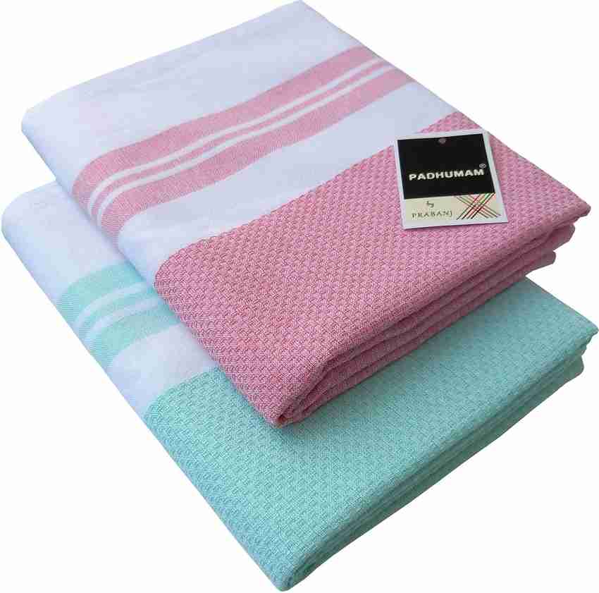 PADHUMAM Cotton 220 GSM Bath Towel Set Buy PADHUMAM Cotton 220 GSM Bath Towel Set Online at Best Price in India Flipkart