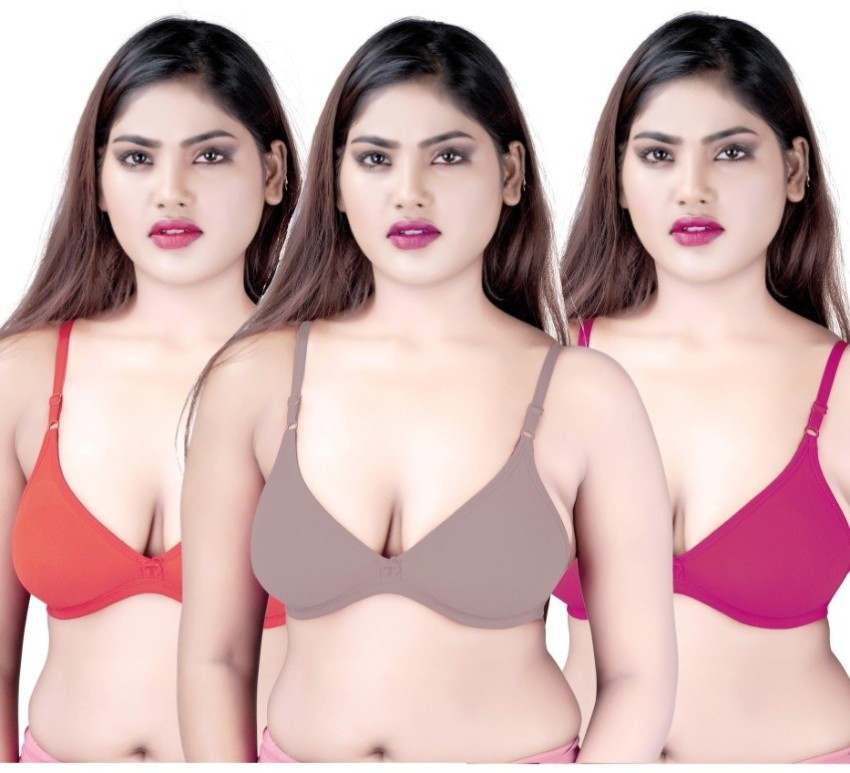 Saver Enterpreses Women T-Shirt Heavily Padded Bra - Buy Saver Enterpreses  Women T-Shirt Heavily Padded Bra Online at Best Prices in India
