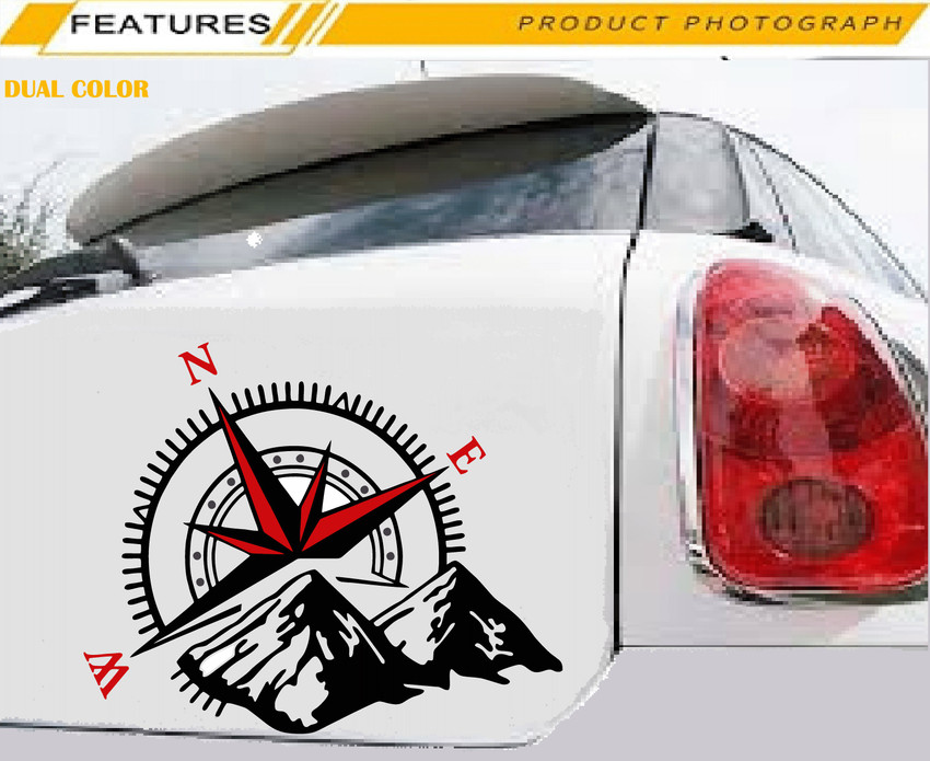 Compass sticker for car hot sale