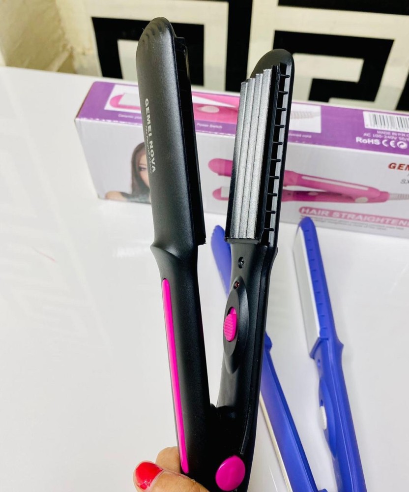 Hair curler and outlet straightner