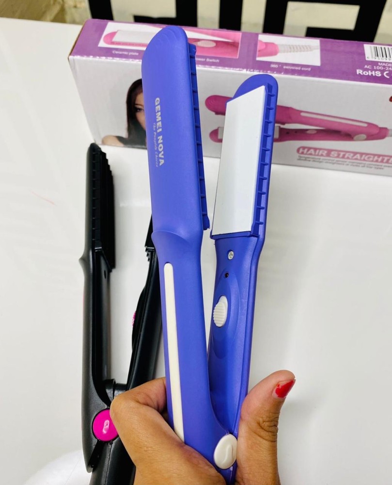 Nova hair straightener 2024 and curler flipkart