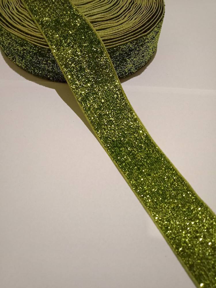 Glitter lace ribbon 2025