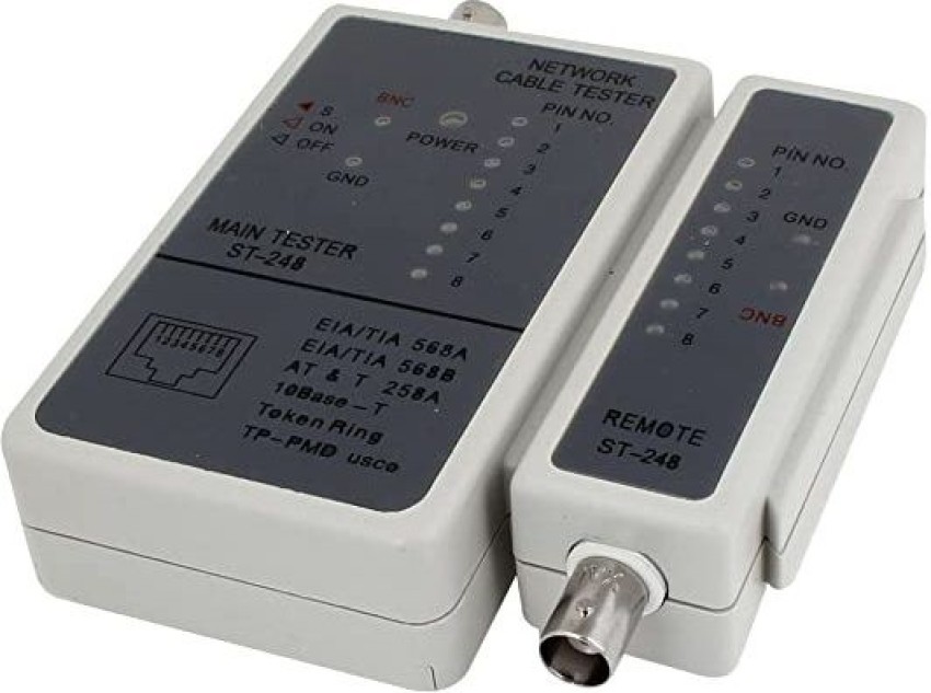 RJ11 RJ45 USB BNC LAN Network Cable Tester — PMD Way