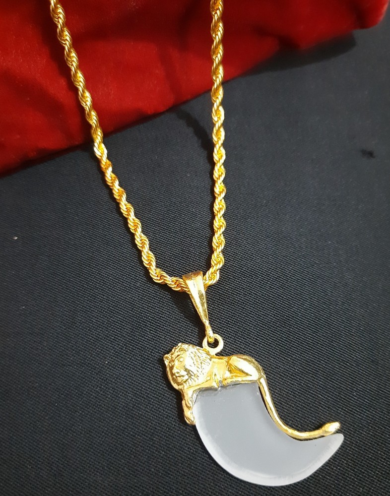 Lion nail hot sale gold chain