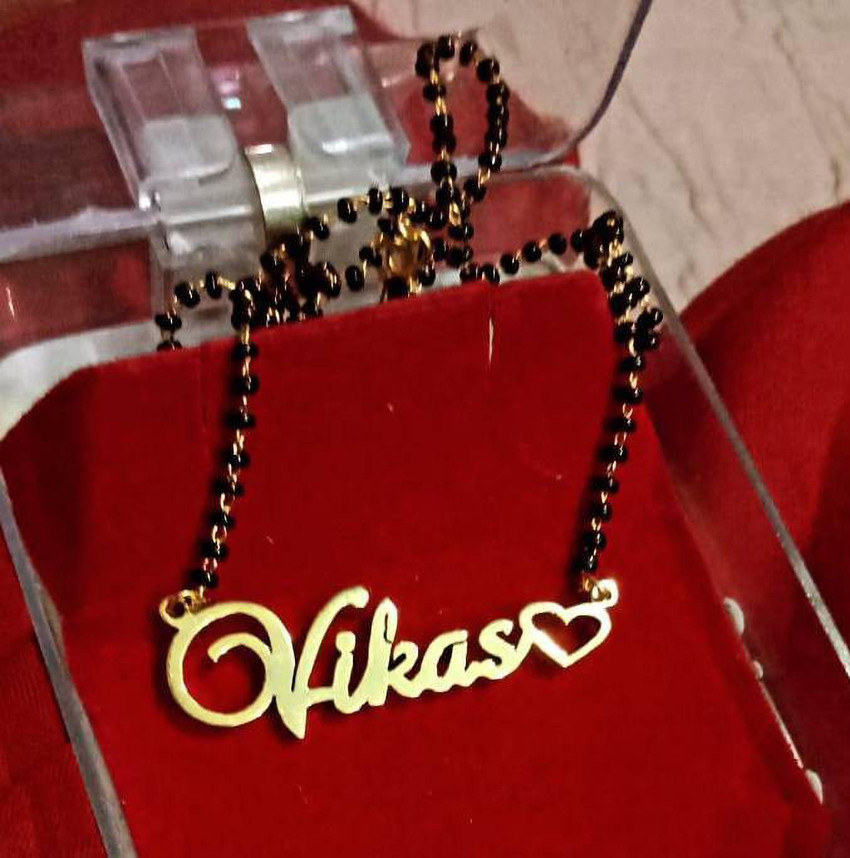 Vikas shop name pendant