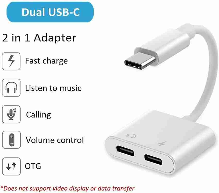 Usb c headphone top charger
