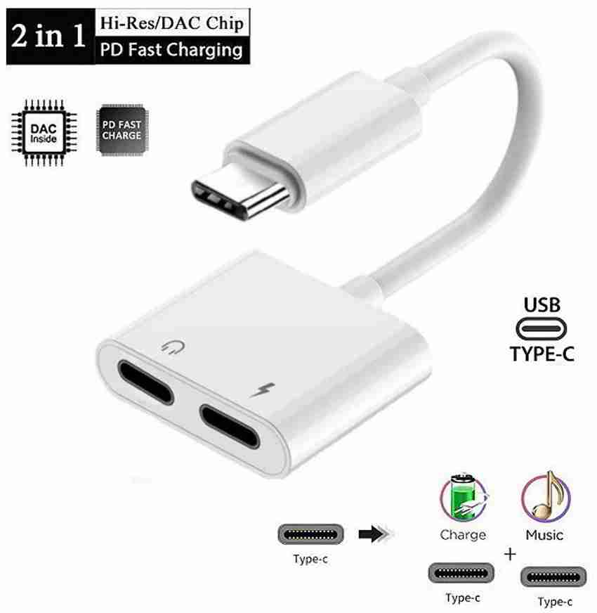 Usb c to cheap audio and charge