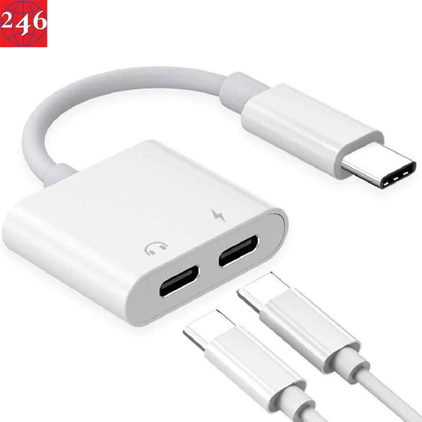 Usb c cheap headphone charger adapter