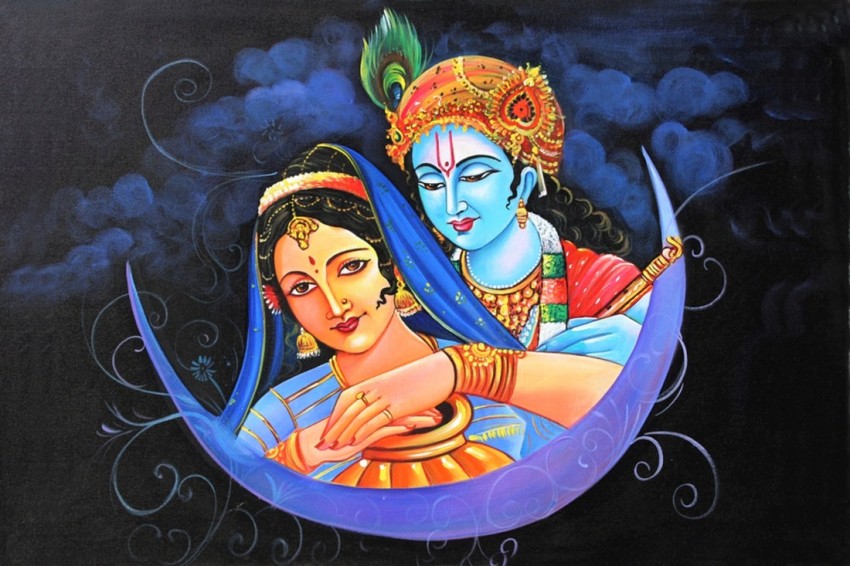 تويتر  Arun Nair على تويتر vibrant digital painting of Lord Krishna  using photoshop and wacom tablet art illustration anime sketching  httptcoFQgrZ2PkEL