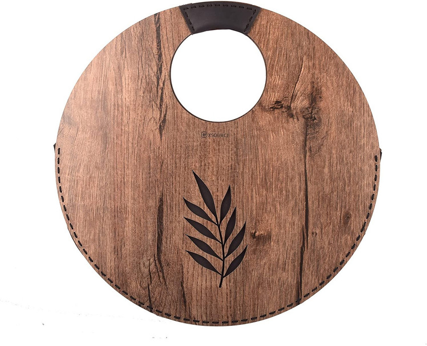 Round wooden purse clearance
