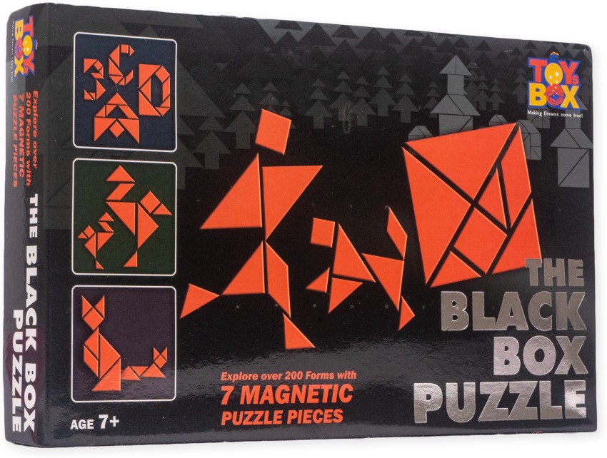 Toysbox Magnetic the black box puzzle tangram for kids Party & Fun Games  Board Game - Magnetic the black box puzzle tangram for kids . Buy tangram  toys in India. shop for