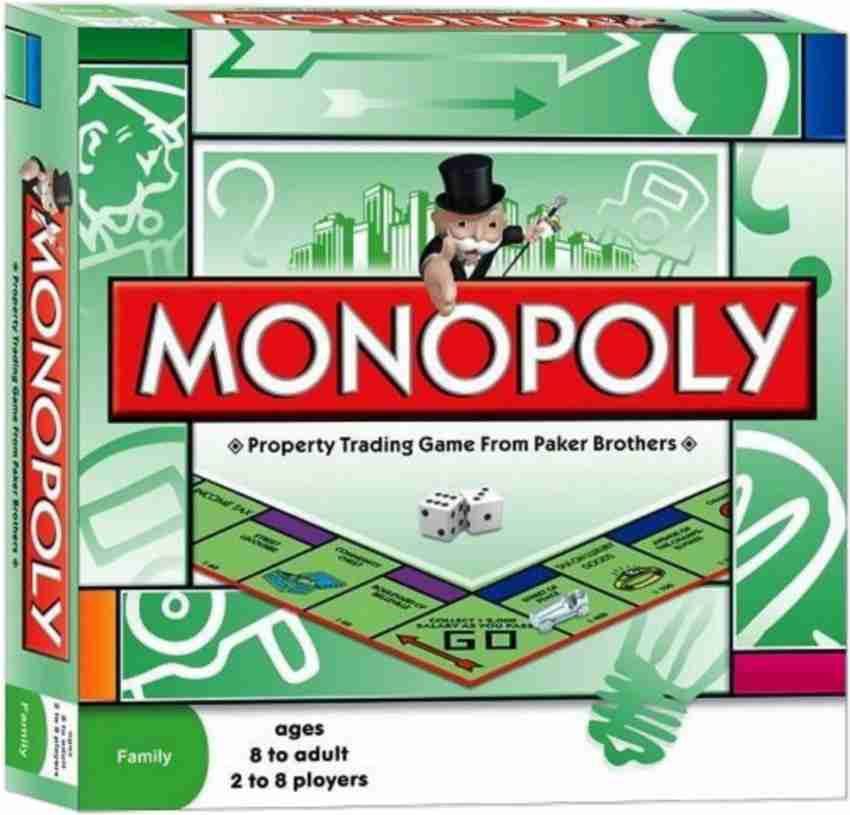 Monopoly Game, Classic Family Board Game for 2 to 6 Players, for Kids Ages  8 and Up