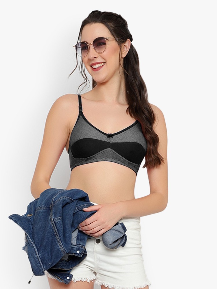 GuSo Shopee Women Full Coverage Non Padded Bra - Buy GuSo Shopee Women Full  Coverage Non Padded Bra Online at Best Prices in India