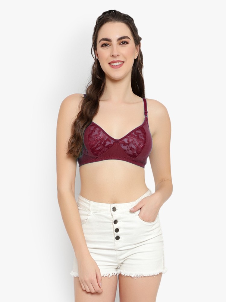 GuSo Shopee Women Full Coverage Non Padded Bra - Buy GuSo Shopee Women Full  Coverage Non Padded Bra Online at Best Prices in India