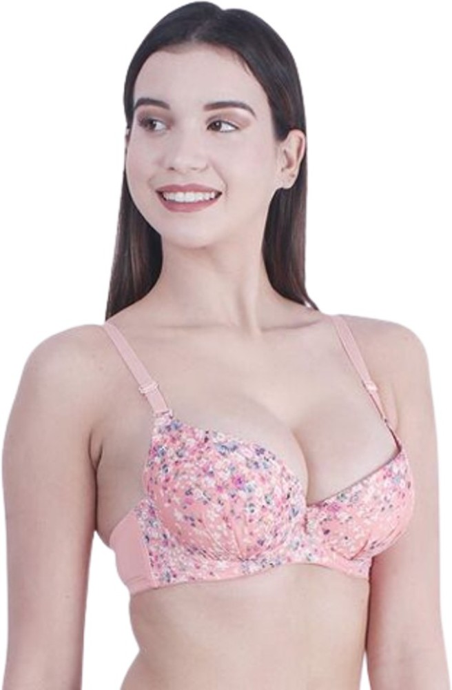 Buy online Pink Cotton Blend Tshirt Bra from lingerie for Women by Leading  Lady for ₹339 at 58% off