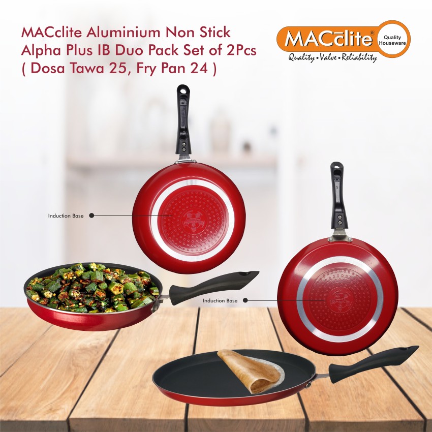 Non-Stick Dosa Tawa Induction Base 28cm, MACclite