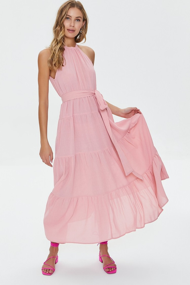 FOREVER 21 Women Maxi Pink Dress Buy FOREVER 21 Women Maxi Pink