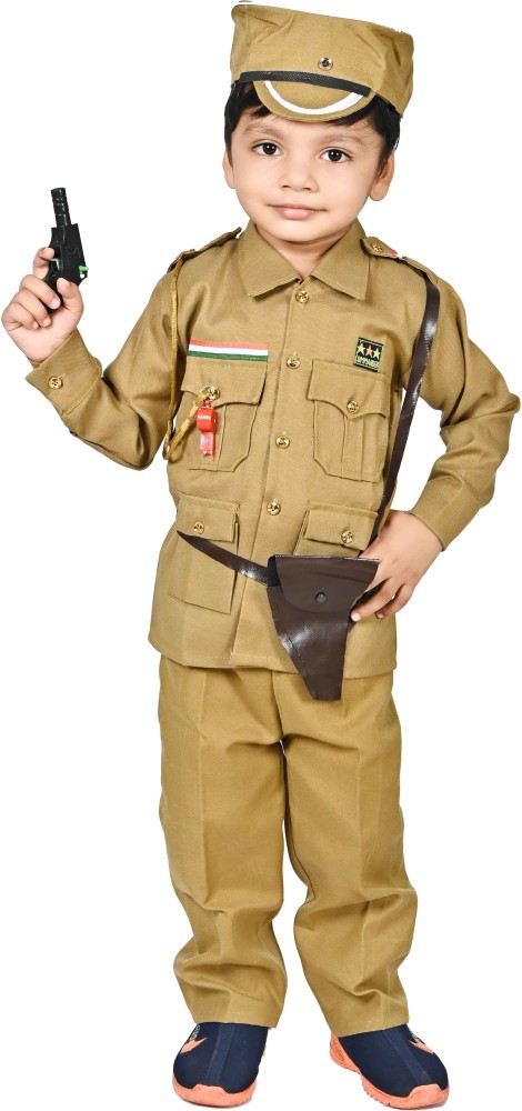 Police dress for hot sale 5 years boy