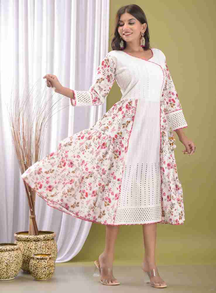 Flared 2025 cotton kurtis