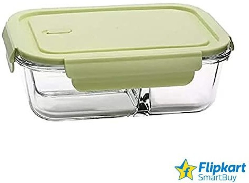 Flipkart Flipkart SmartBuy Glass Lunch Box 3 Compartment