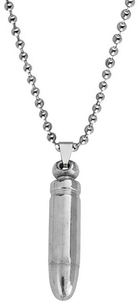 M Men Style Sterling Silver Stainless Steel Pendant Price in India Buy M Men Style Sterling Silver Stainless Steel Pendant Online at Best Prices in India Flipkart