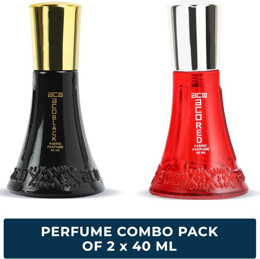 Buy aco Fabric Perfume Premium Long Lasting Fragrance Red Black