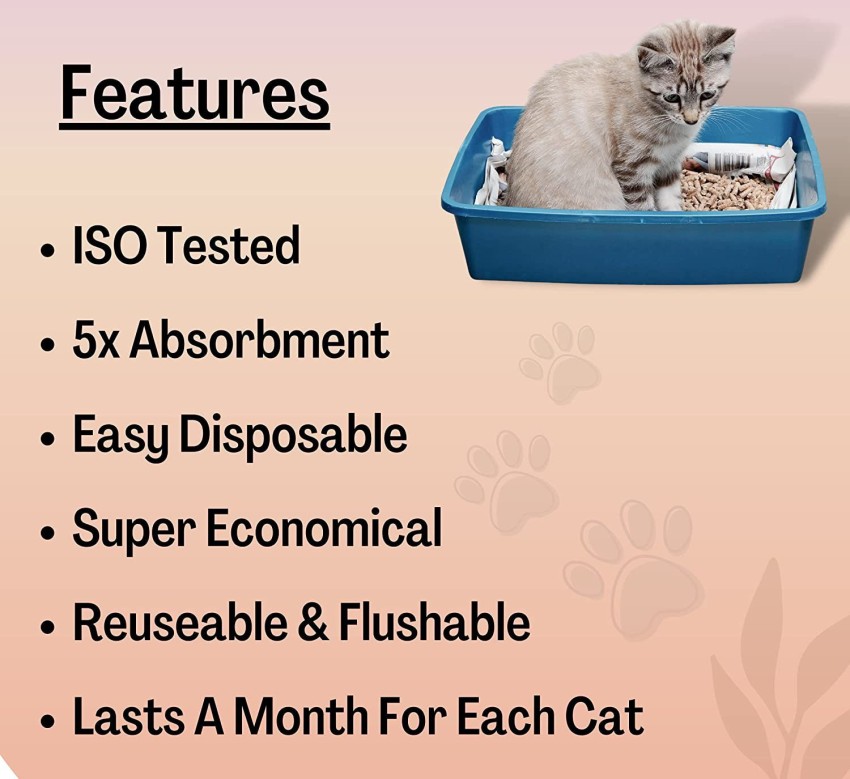 Flushable hotsell litter box