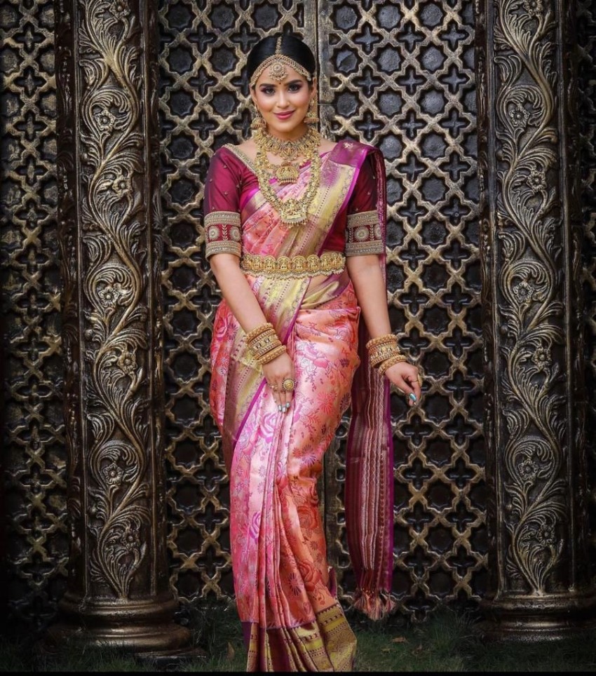 Pure silk wedding deals sarees online