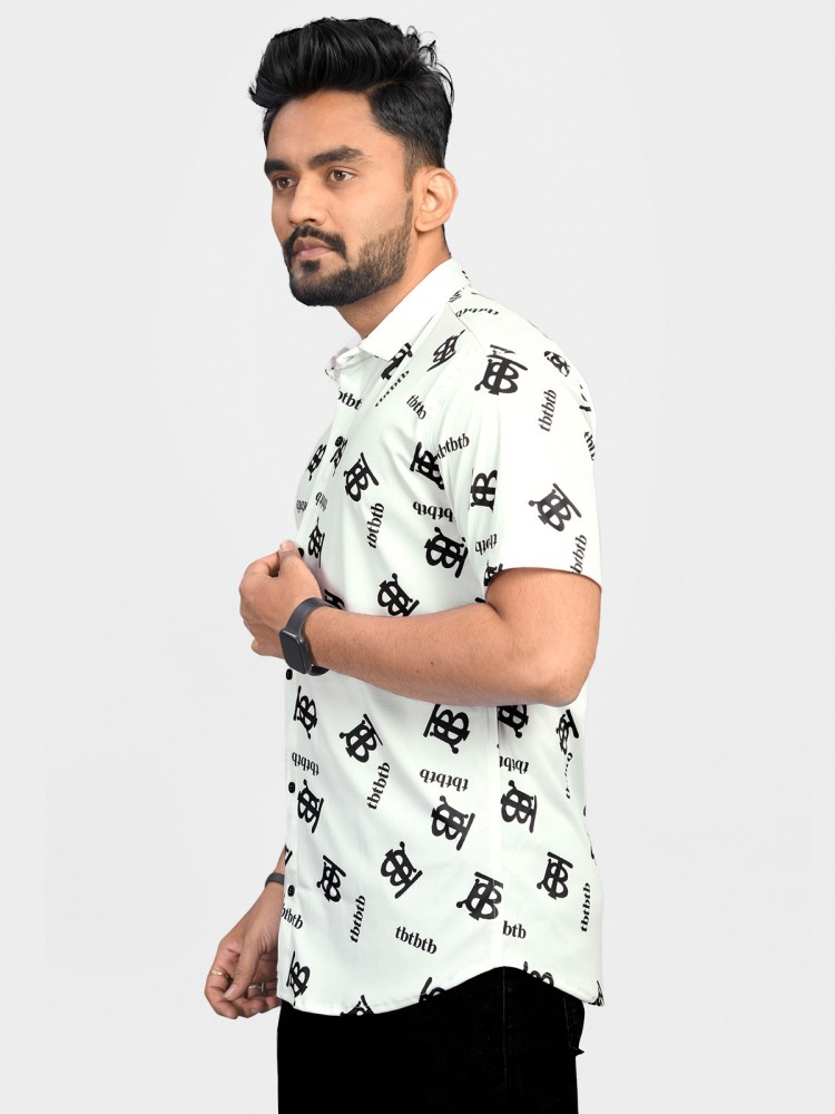 MENTIFIC Men Printed Casual Green Shirt - Buy MENTIFIC Men Printed Casual  Green Shirt Online at Best Prices in India