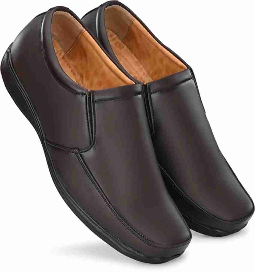 Boys leather slip on on sale shoes