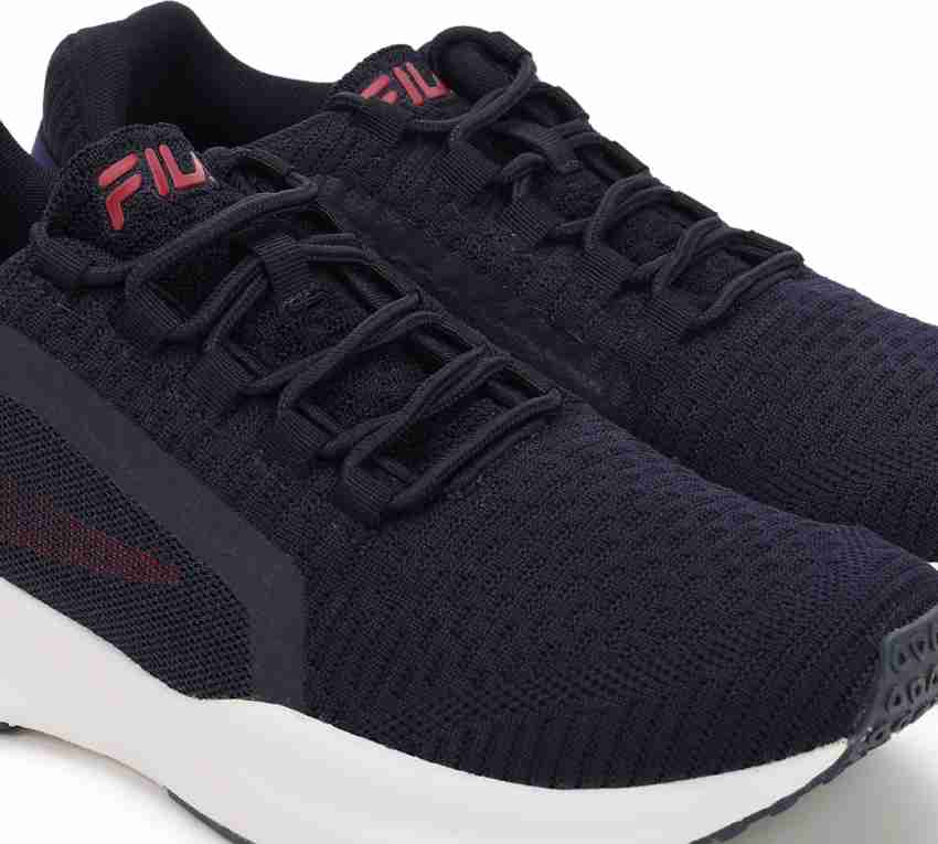 Fila black rubber best sale shoes