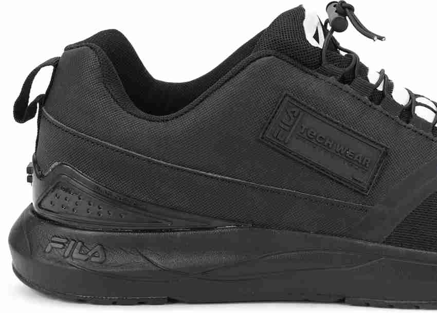 Fila black on sale suede sneakers