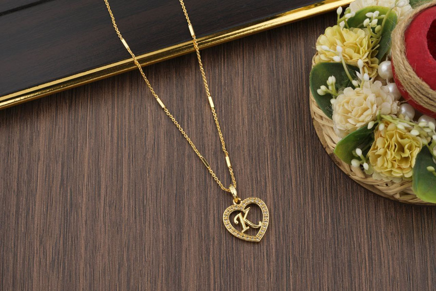 Gold k locket set sales
