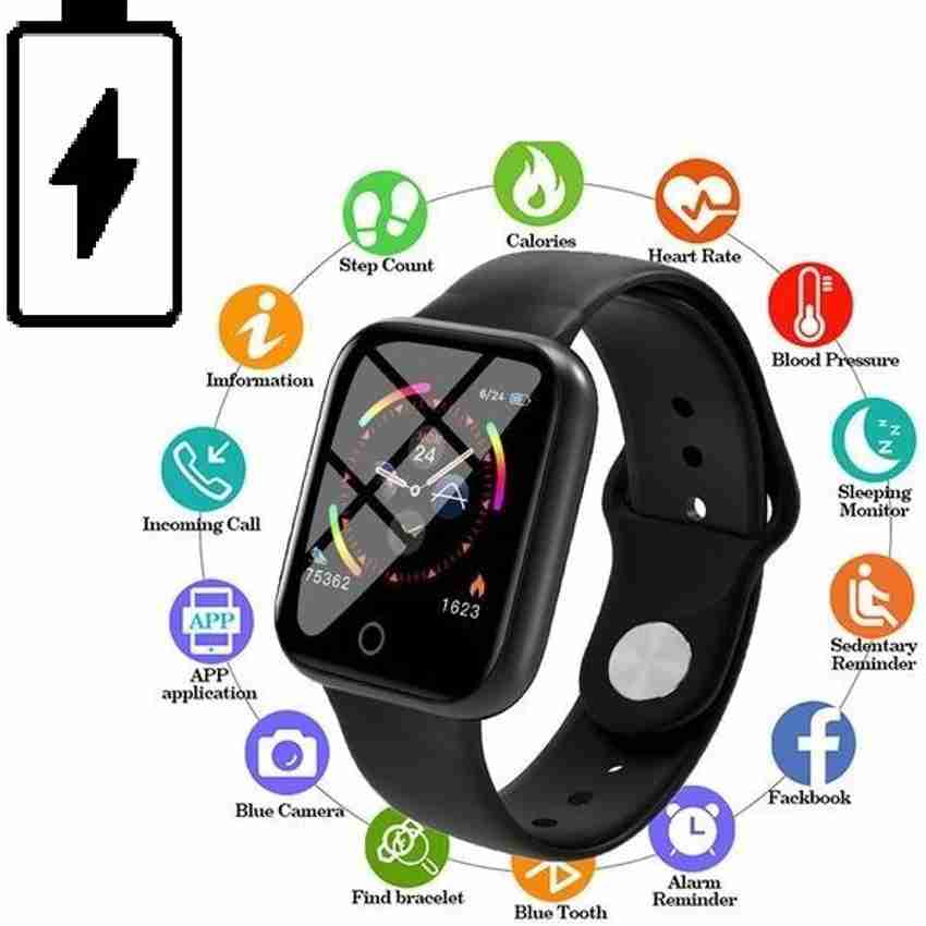 Ykarn Trades OK657 D20 FITNESS TRACKER STEP COUNT SMART WATCH