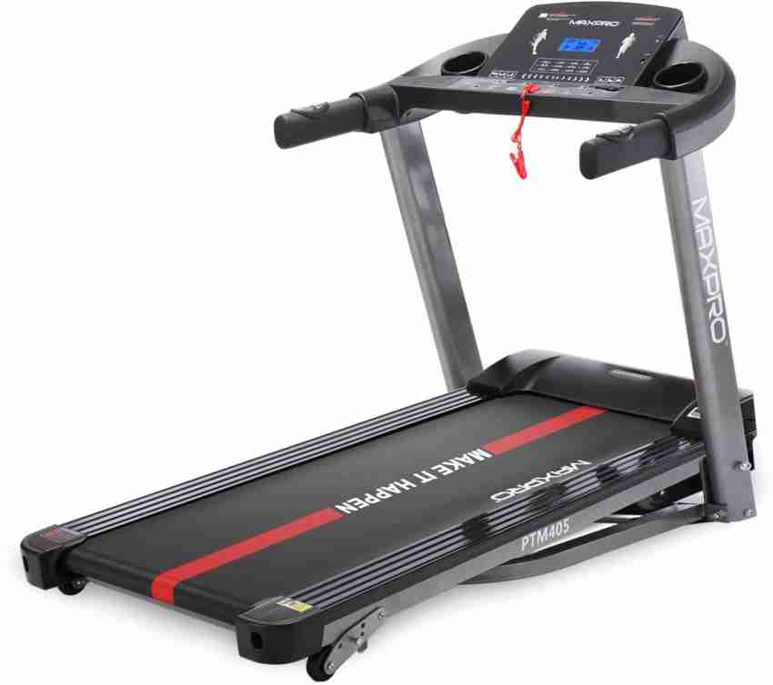 Maxpro PTM405 2 HP Continuous power and 4HP Peak power with Manual Inclination settings Treadmill Buy Maxpro PTM405 2 HP Continuous power and 4HP Peak power with Manual Inclination settings Treadmill