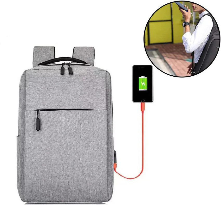 Hachiko Anti Theft Travel Laptop Backpack with USB Charging Port