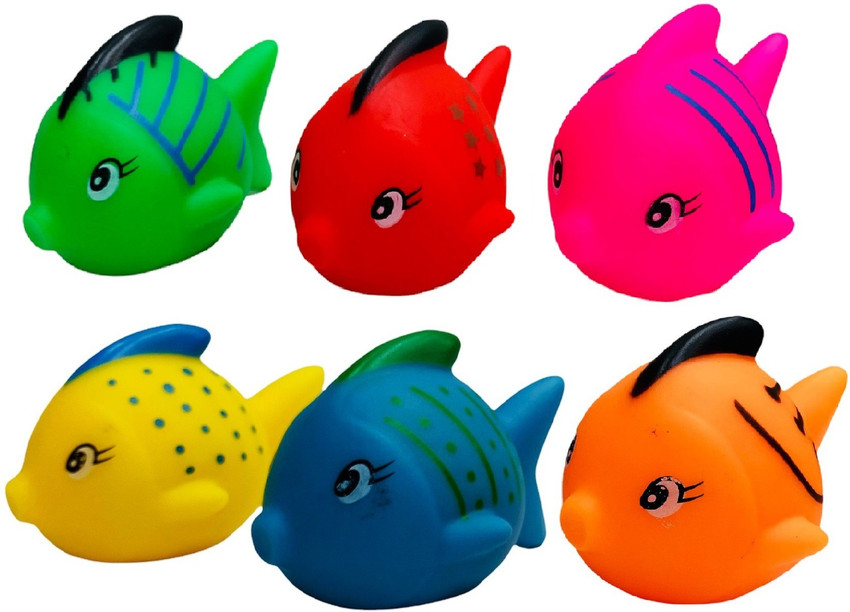 Rubber fish shop bath toys