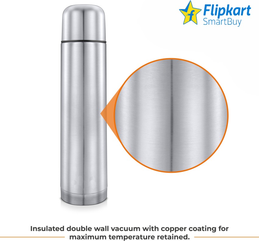 Buy 24 Hrs Hot Flask 1 Ltr + Free 24 Hrs Hot Flask 500ml (2F1) Online at  Best Price in India on