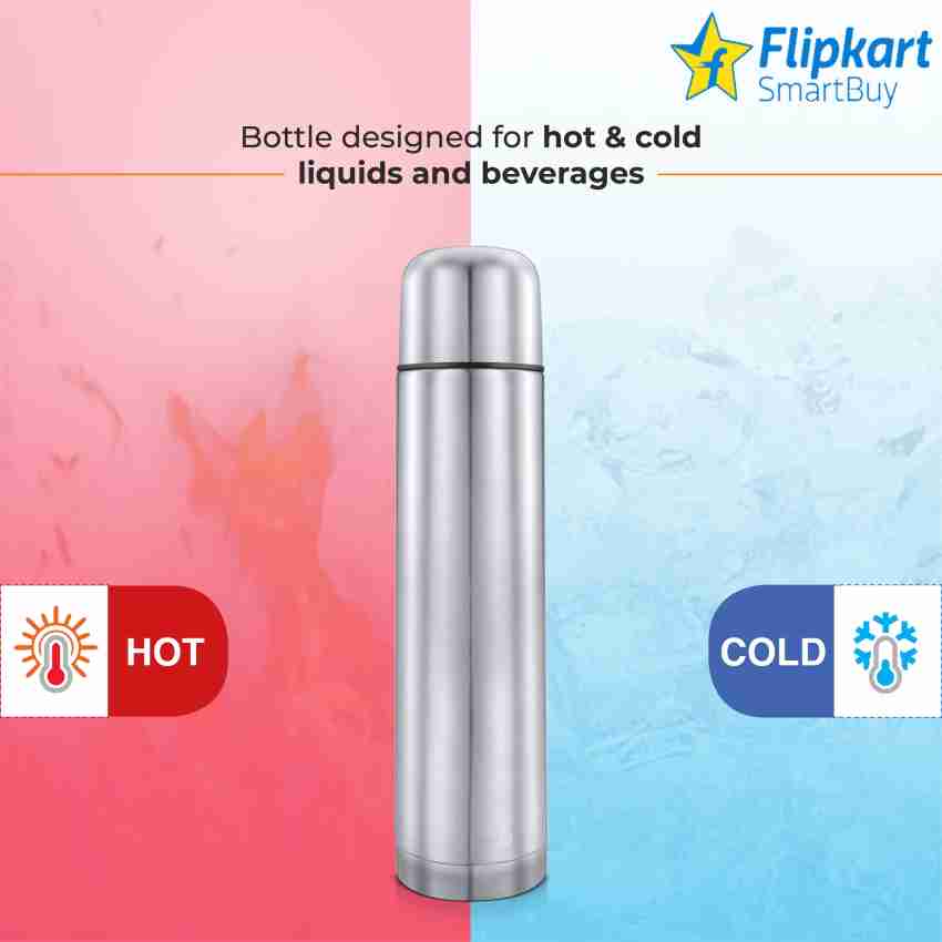 Buy 24 Hrs Hot Flask 1 Ltr + Free 24 Hrs Hot Flask 500ml (2F1) Online at  Best Price in India on